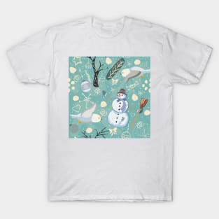 Owls in Winter T-Shirt